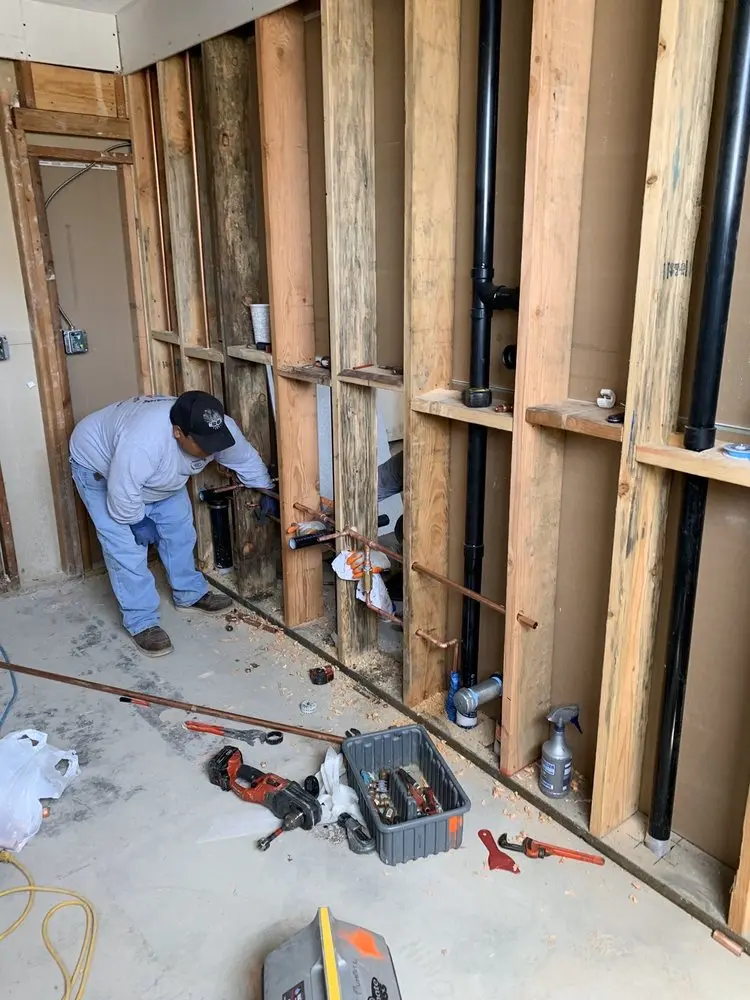 Commercial rough-in plumbing for Commercial Plumbing in Galena Park